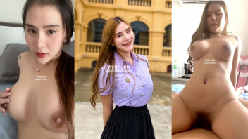 คลิปโป๊ไม่เซ็นเซอร์ Pornthai น้องเนสสาวมหาลัยหีสวย ถ้าการเรียนตั้งใจเหมือนการขย่มควยคงได้เกรด 4 โดดเรียนเพื่อไปให้แทงหีโดยเฉพาะ ขึ้นคร่อมเย็ดโยกควยโคตรฟิน