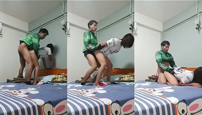 คลิปโป๊ไทย แกร็บฟู้ดเอวซิ่ง Porn Thai เจอลูกค้าหัวขาหื่นชวนขึ้นไปเย็ดบนห้อง เล่นท่าตอกไม่ยั้งจัดเอ็นอุ่นๆให้หายคันหี
