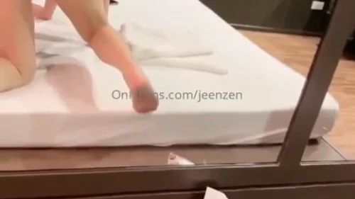 คลิปหลุดไทย Jeenzen สาวนมยักษ์ชวนแฟนหนุ่มร่านเล่นในห้องนอน โม๊กควยสดดูดลึกขย่มตีฉิ่งจนน้ำตาไหลครางลั่นห้อง แฟนหนุ่มซอยแรงแตกในหีร้อนแรงน้ำพุ่งกระจาย
